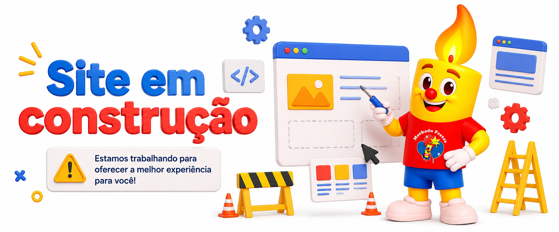 Machado Festas — site em construção